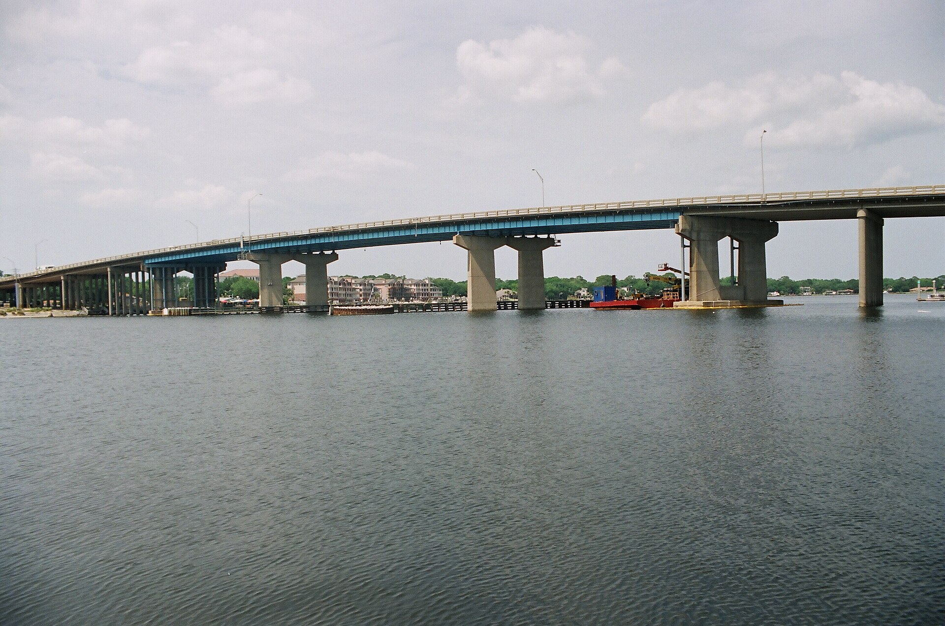 View near Brooks Bridge Marina