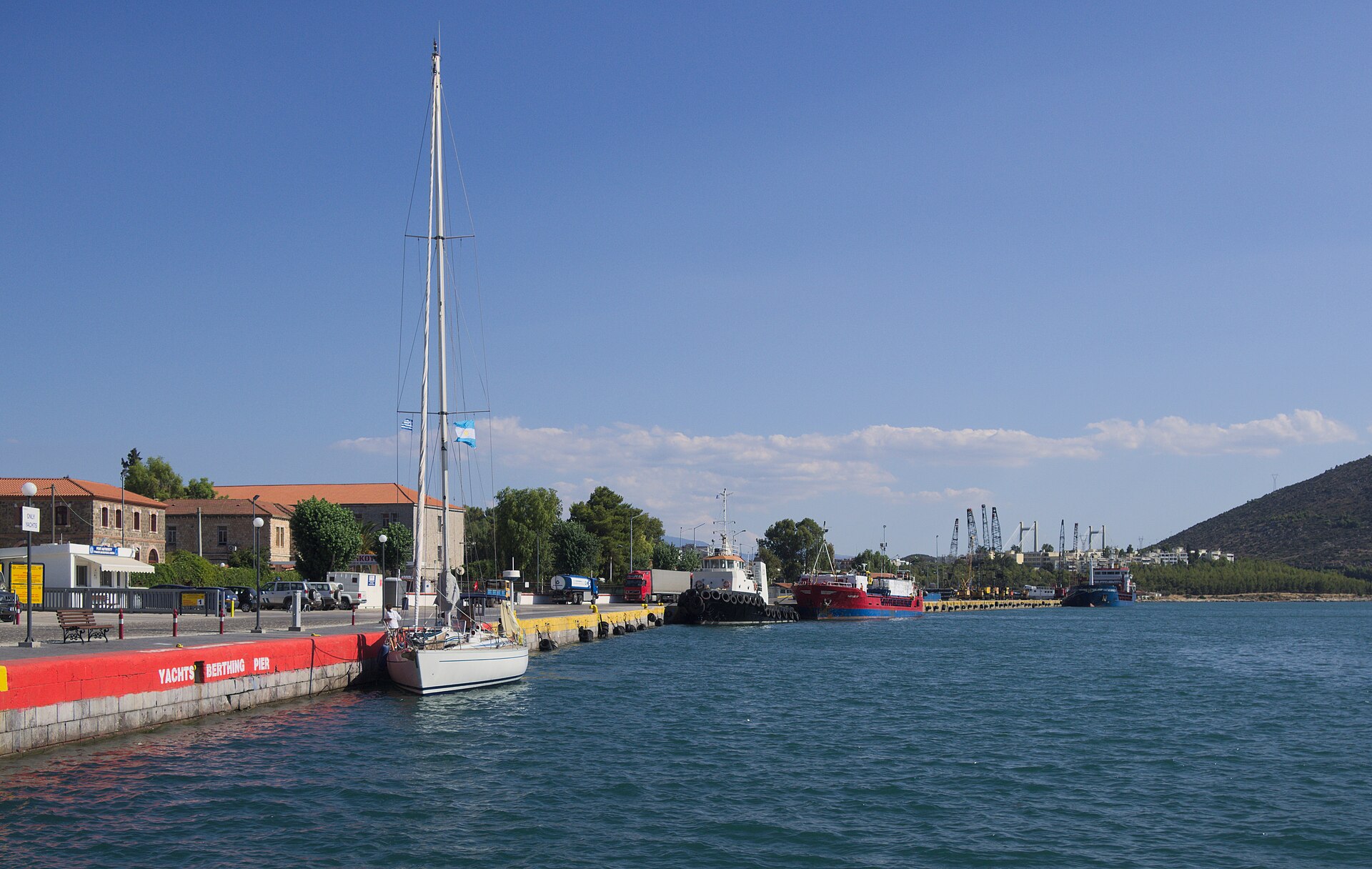 Chalkis Commercial Port