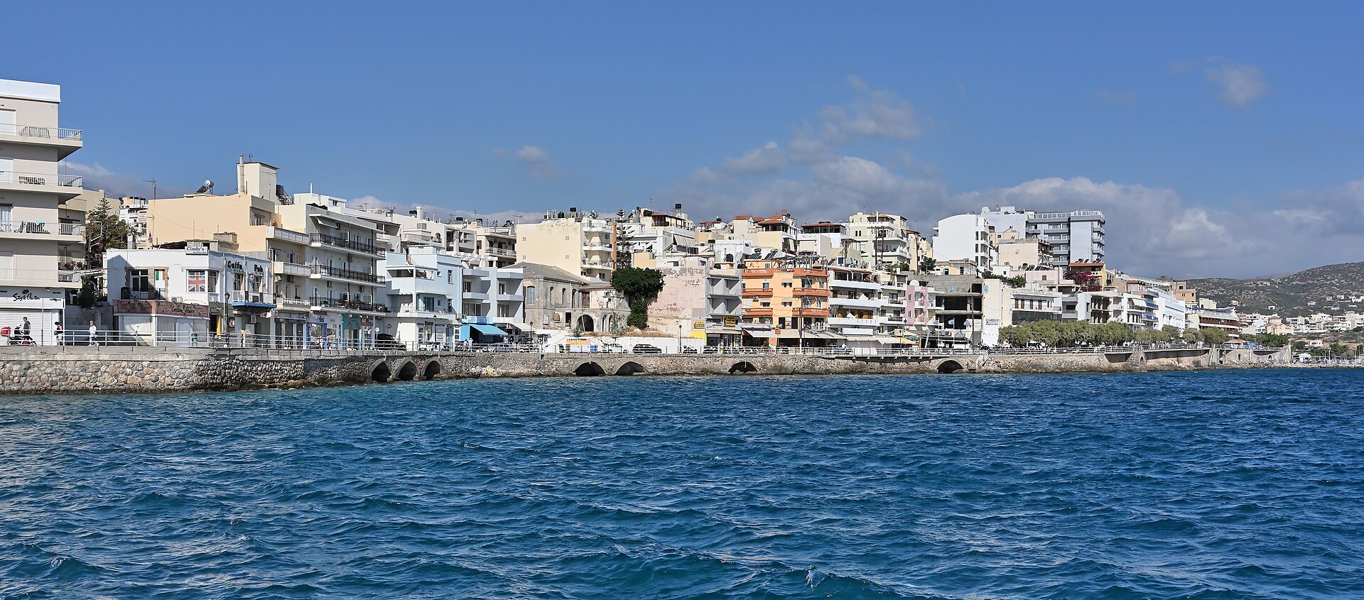 Crete semi submarine Ferry Terminal