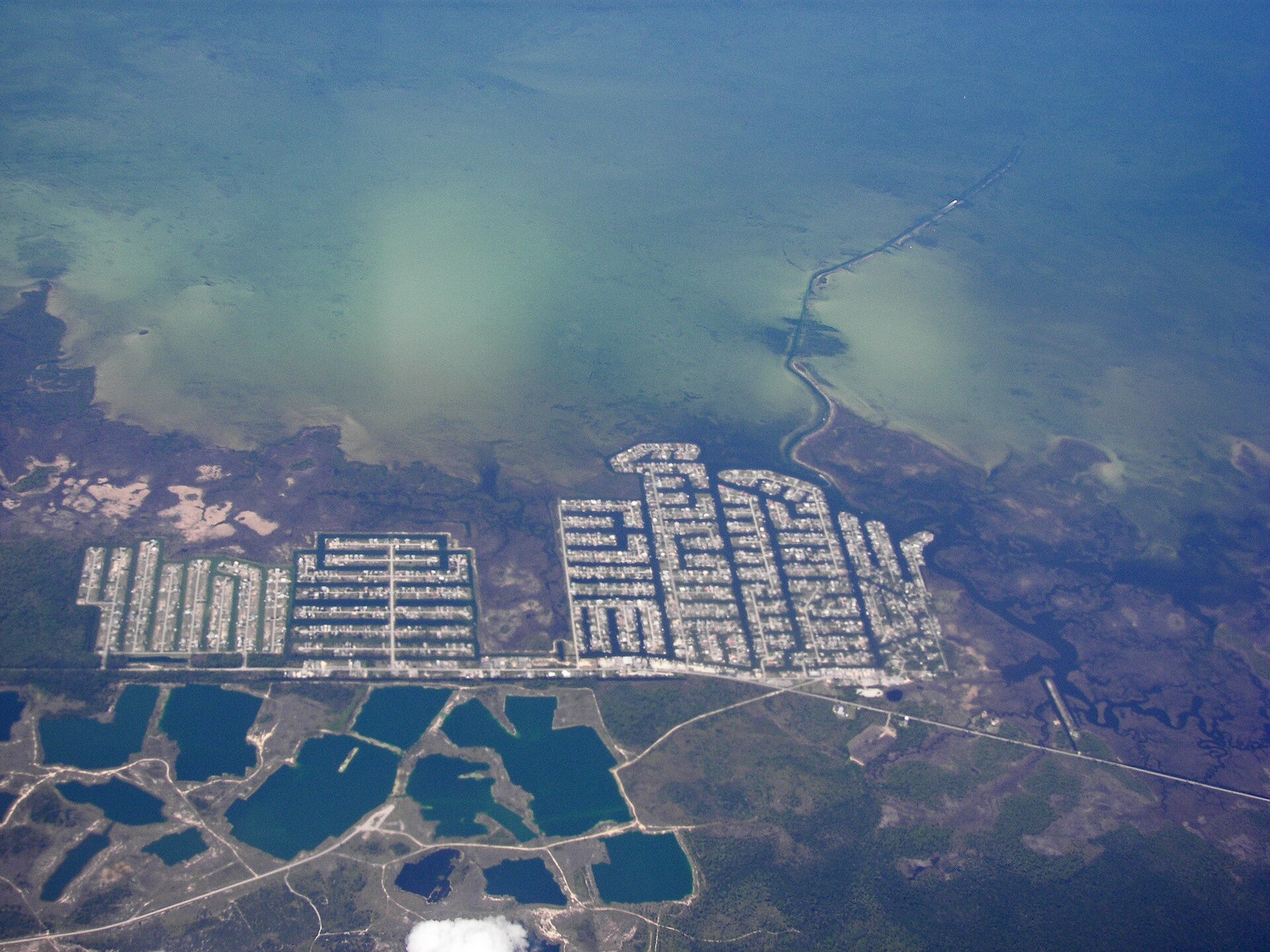 View near Hernando Beach Marina