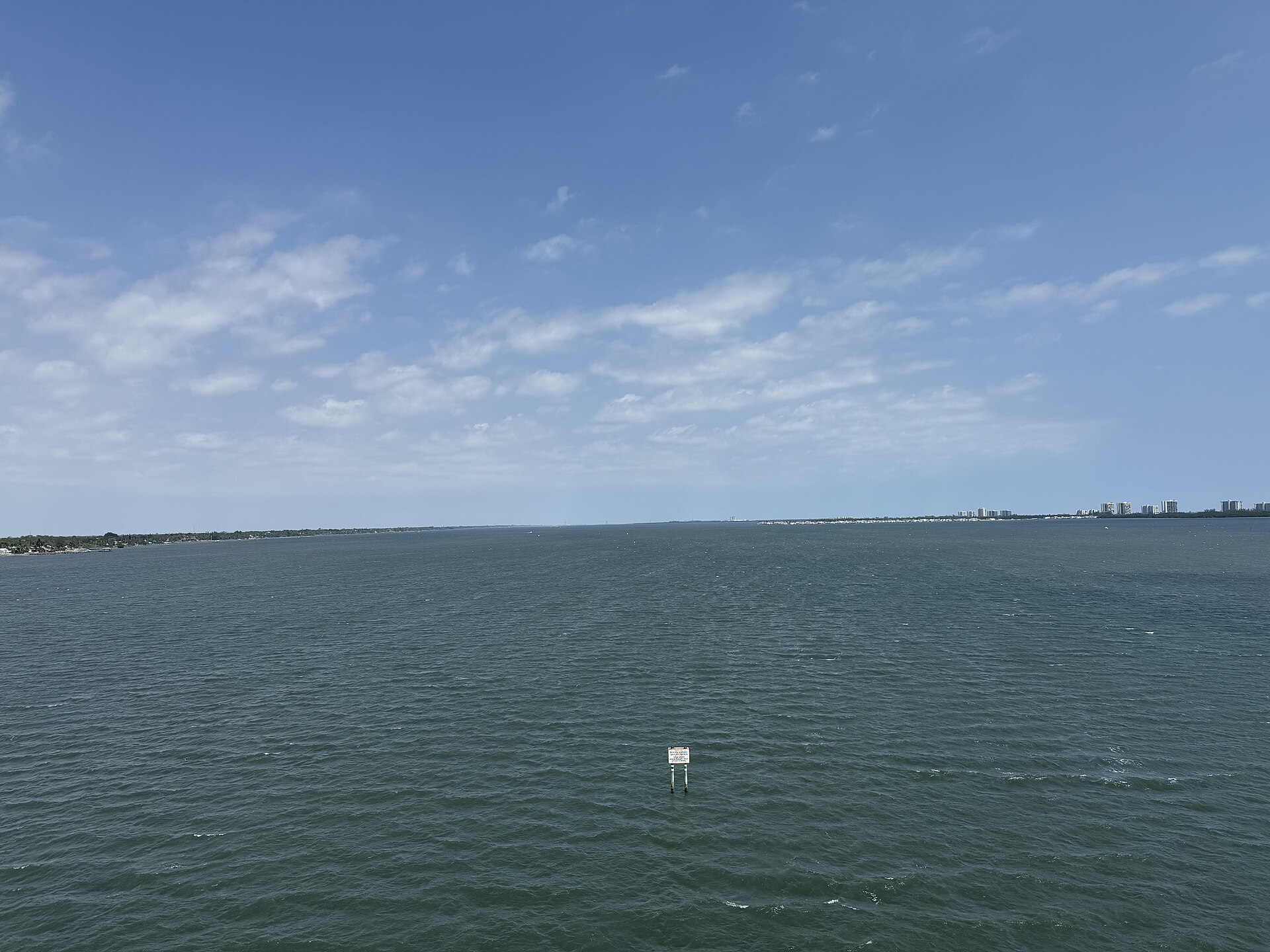 View near Jensen Beach Mooring Field Marina