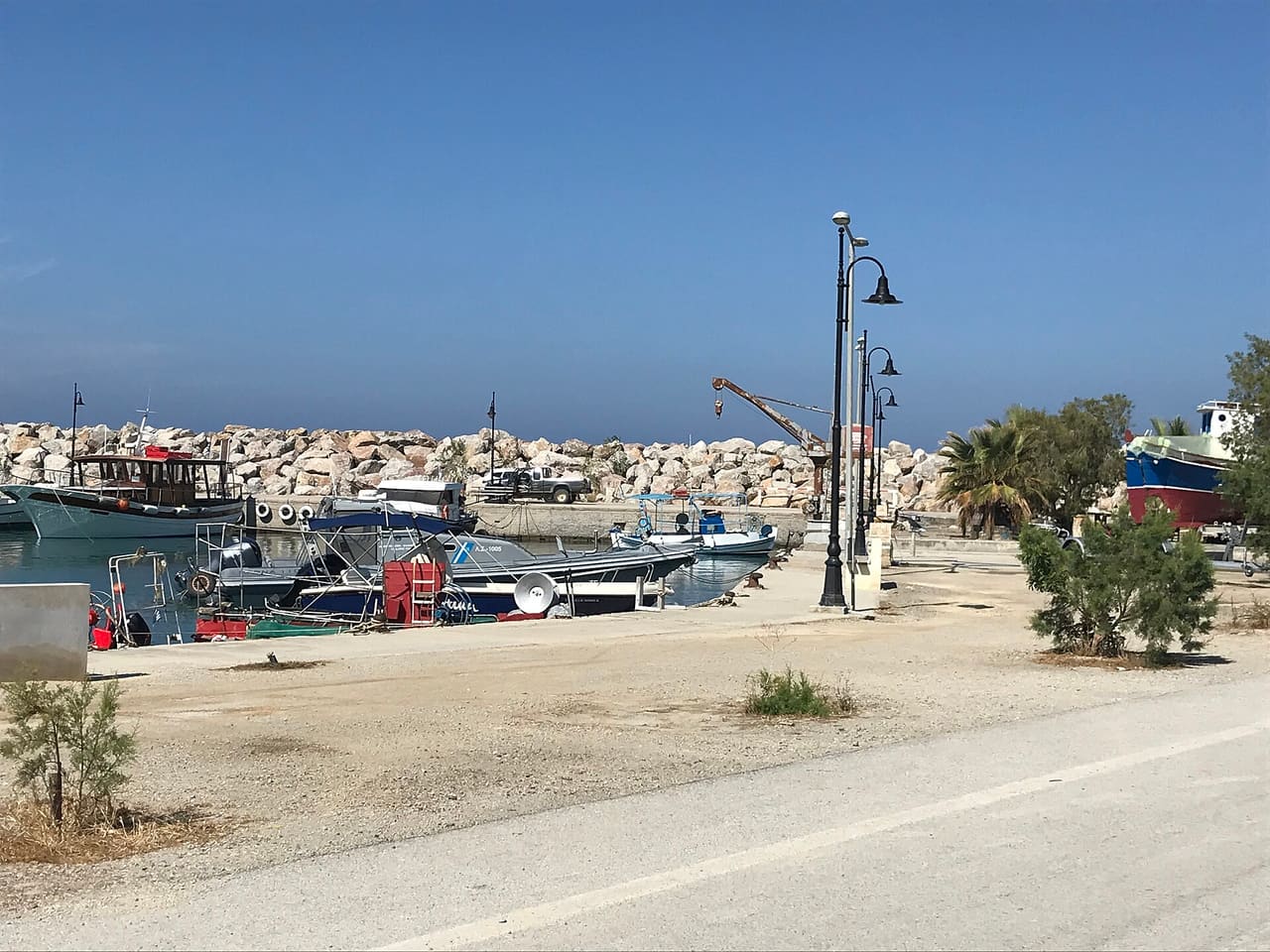Marina of Kokkinos Pyrgos