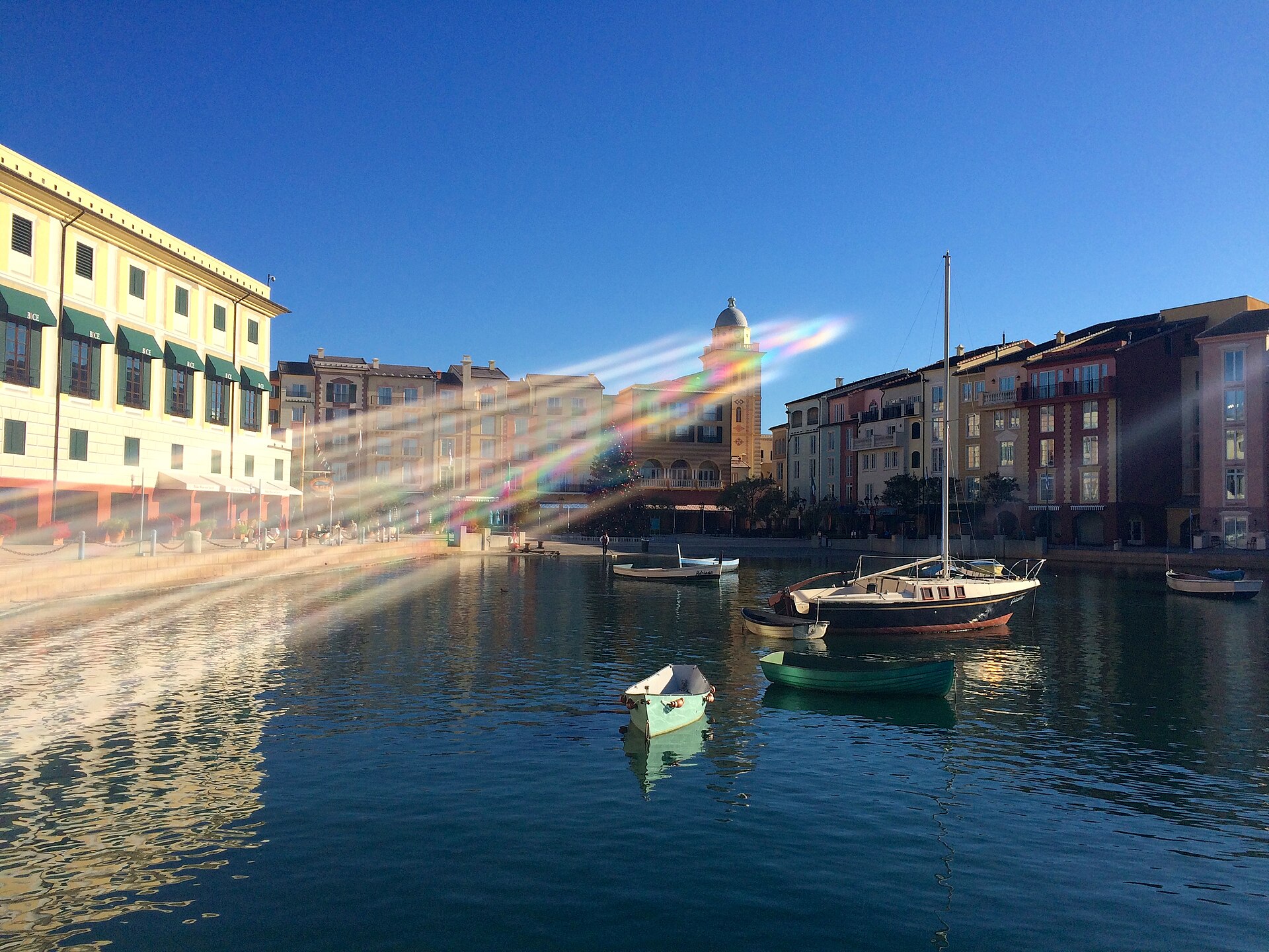 View near Portofino Bay