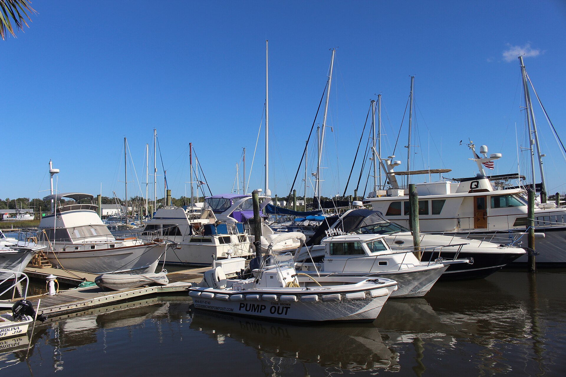 View near San Sebastian Marina
